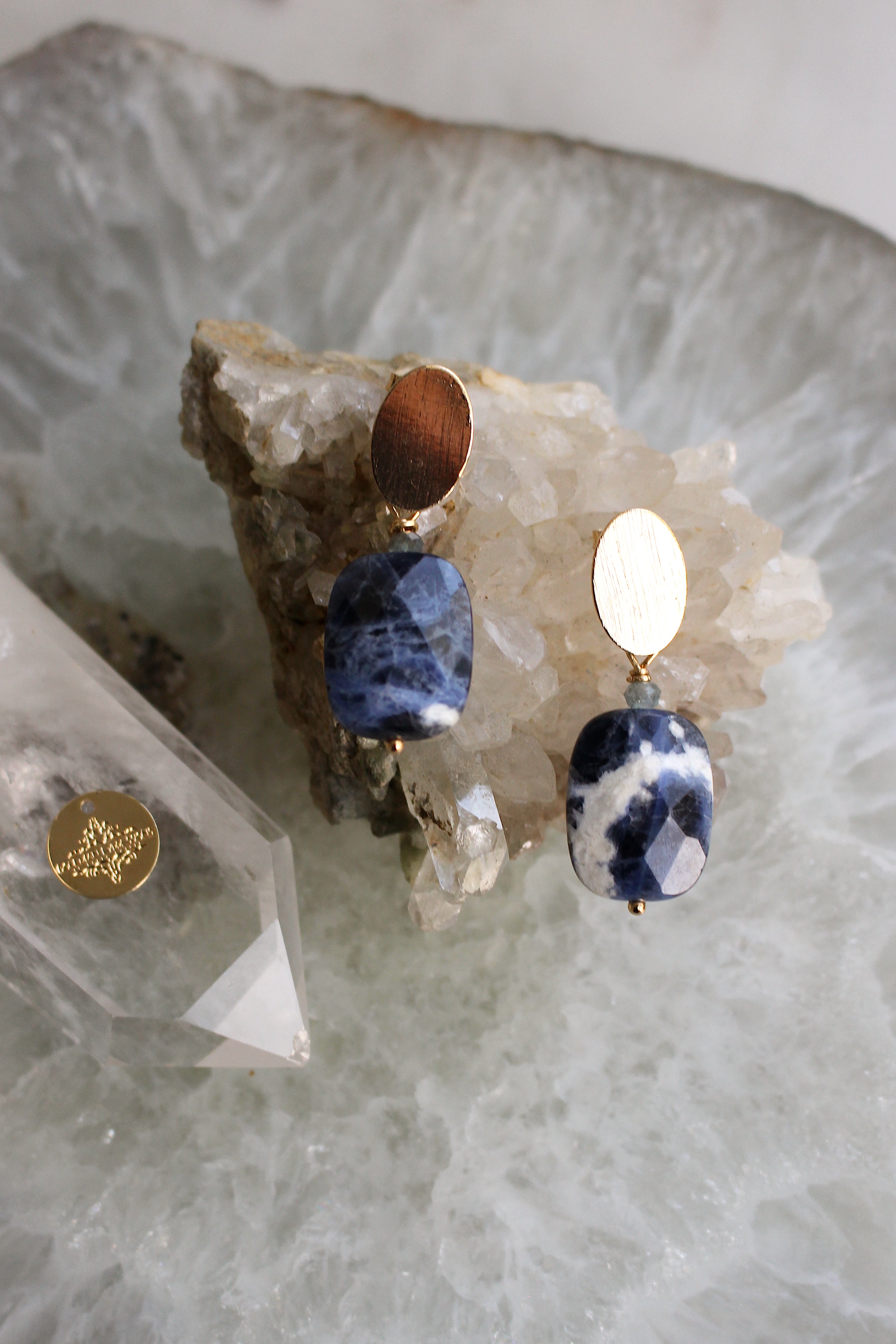 Shades of Blue Earrings