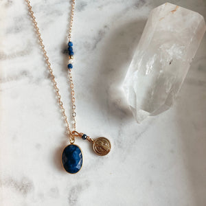 Lapis Lazuli Long Necklace