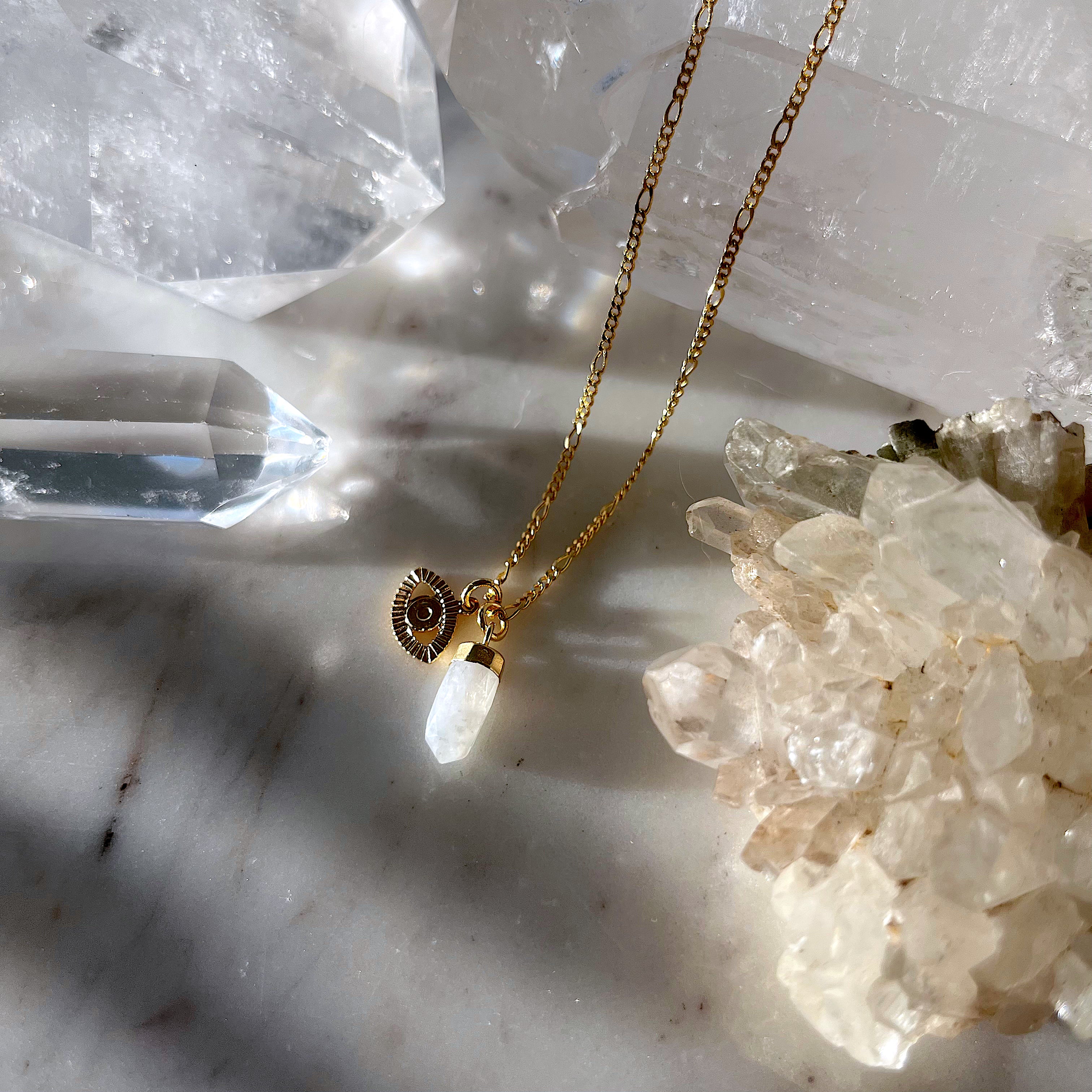 White Pointy Quartz
