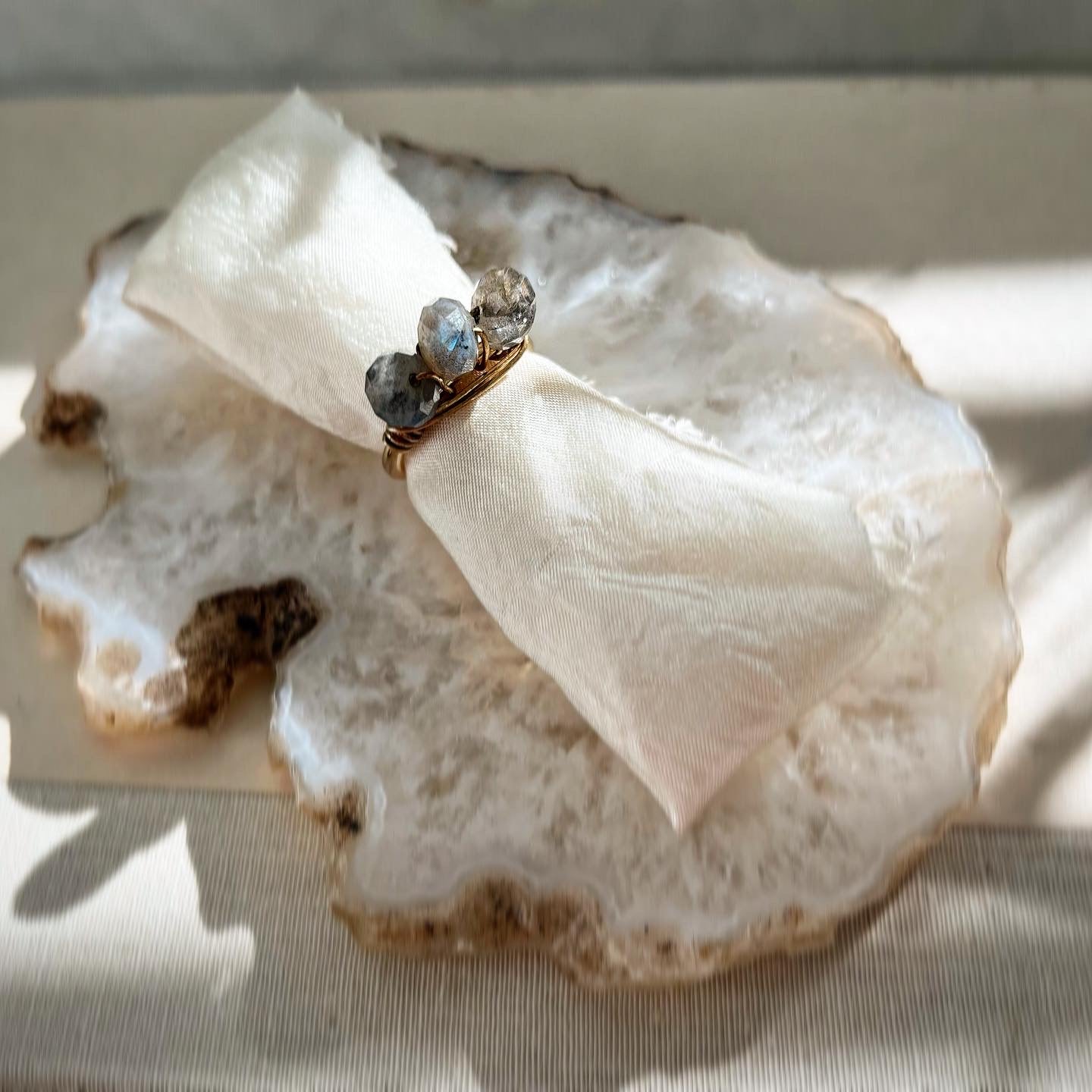 Labradorite Ring